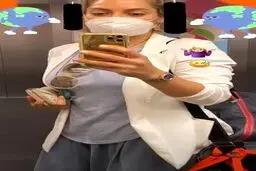 یک تیپ خاص از مهناز افشار + عکس