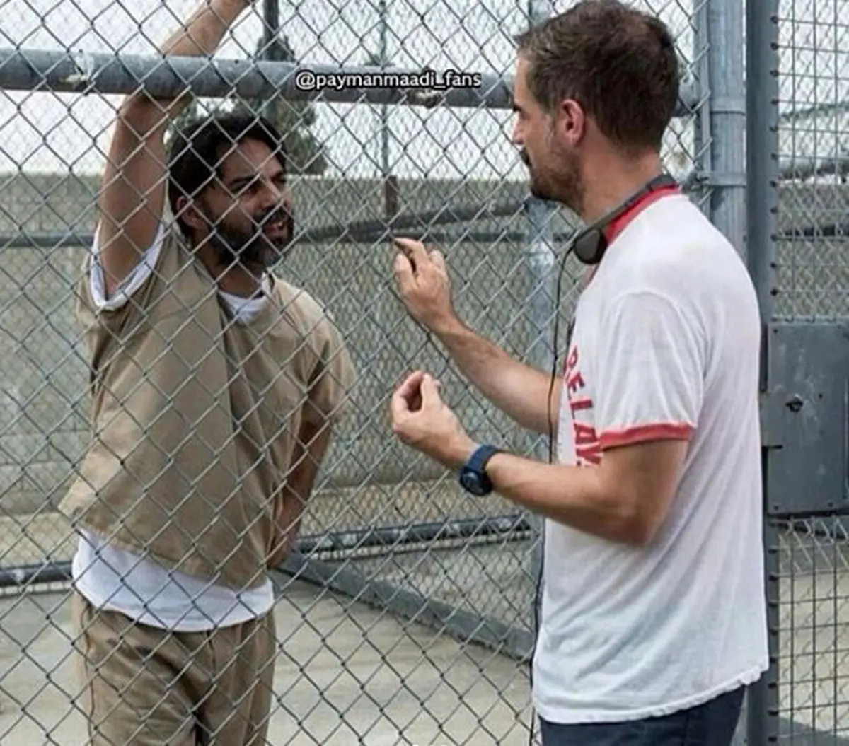 پیمان معادی در نمایی از کمپ ایکس ری