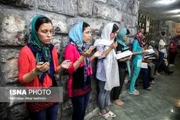 هم‌نشینی زرتشتیان در زیارتگاه چک‌چک/ تصاویر