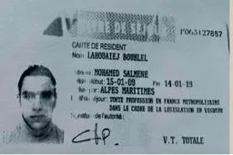کارت شناسایی عامل حمله نیس فرانسه/عکس