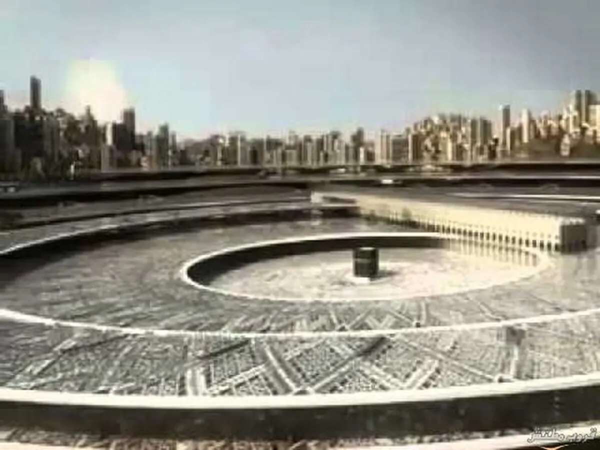 نمایی زیبا از مکه در سال ۲۰۲۰/عکس