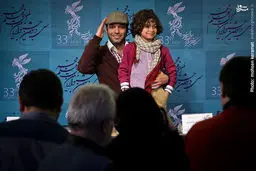 کامران نجف زاده و پسر خردسالش/عکس