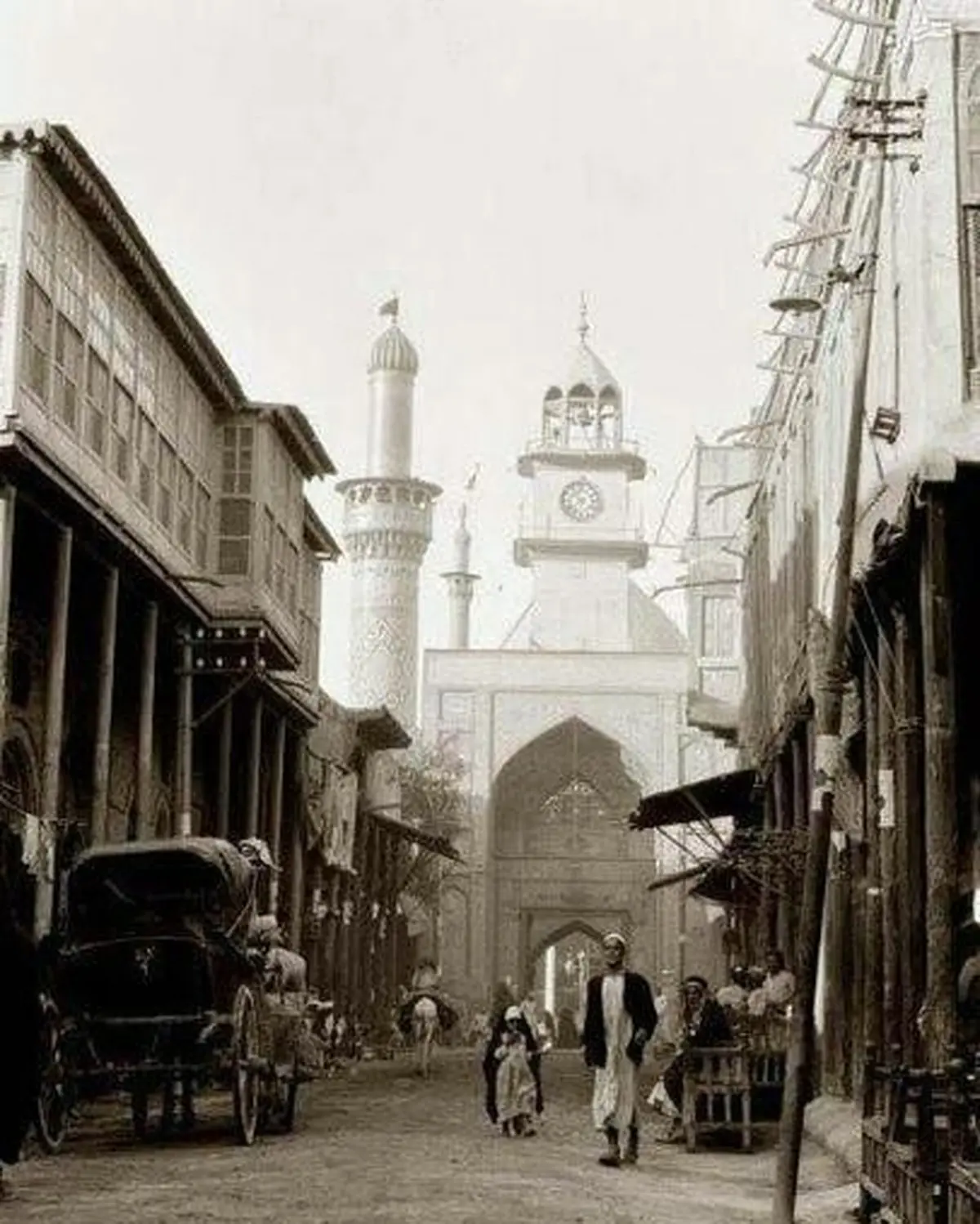 تصویر کمتر دیده شده از شهر کربلای معلی