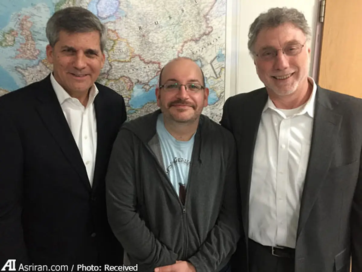 دیدار جیسون رضاییان با دبیران روزنامه واشنگتن پست+عکس