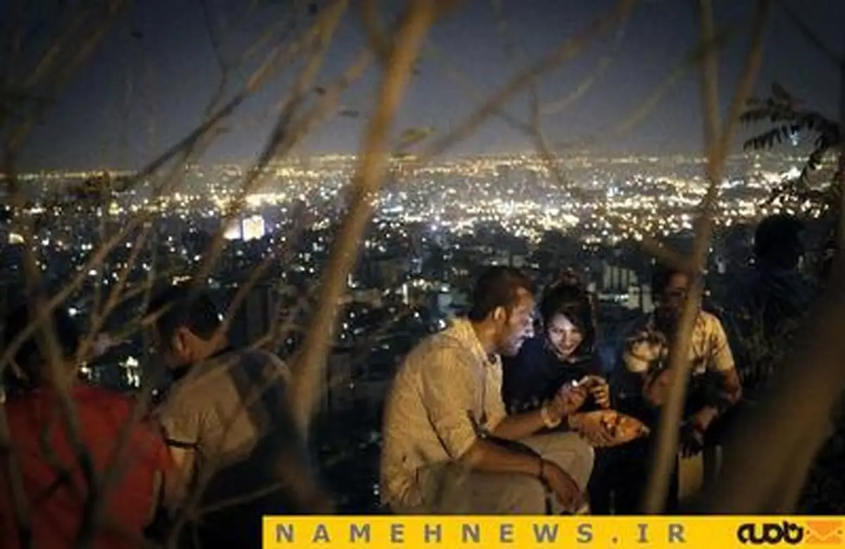 شب‌های ساکنان شمال شهر تهران به گزارش تصویری سایت دولتی چین