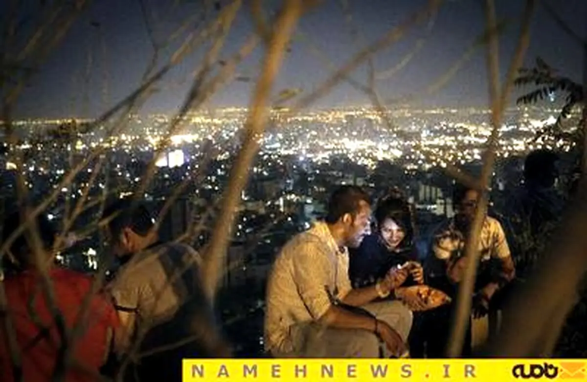 شب‌های ساکنان شمال شهر تهران به گزارش تصویری سایت دولتی چین