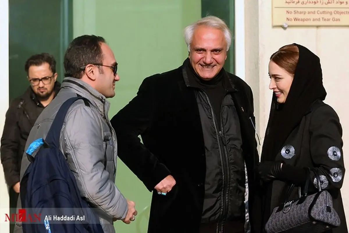 بهنوش طباطبایی و احسان کرمی در برج میلاد/عکس