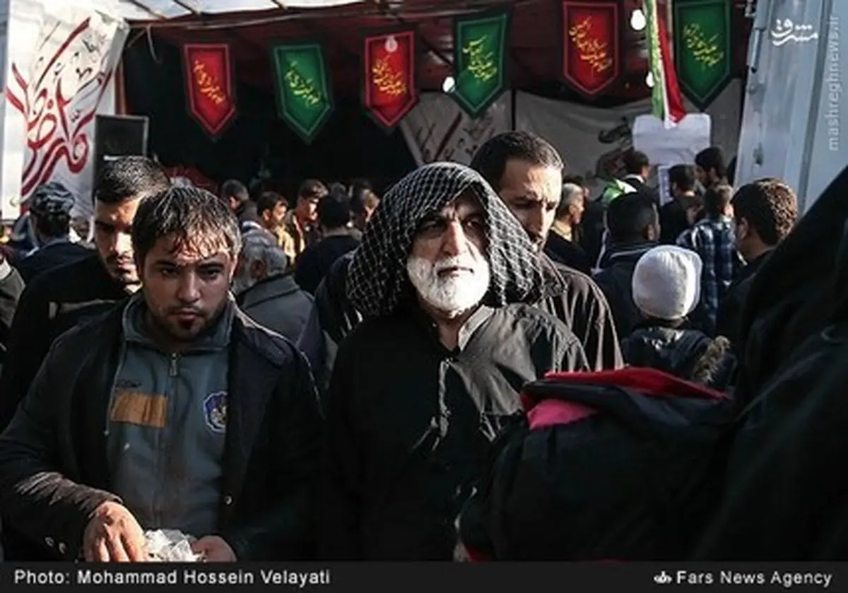 محسنی اژه‌ای در کربلا/ عکس