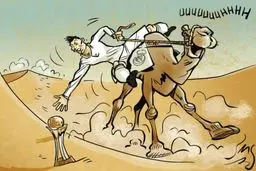 رونالدوی شترسوار به دنبال جامی دیگر!/ کاریکاتور