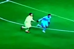 لوئیس سوارز باز هم گاز گرفت؟! +عکس