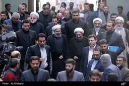 ‫وزیر دادگستری در کنار روسای سه قوه/ عکس‬‎