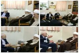 دیدار ظریف با آیت‌الله صافی گلپایگانی + عکس ها