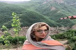 تيپ ديدني شبنم قلي خاني در سفر + عكس