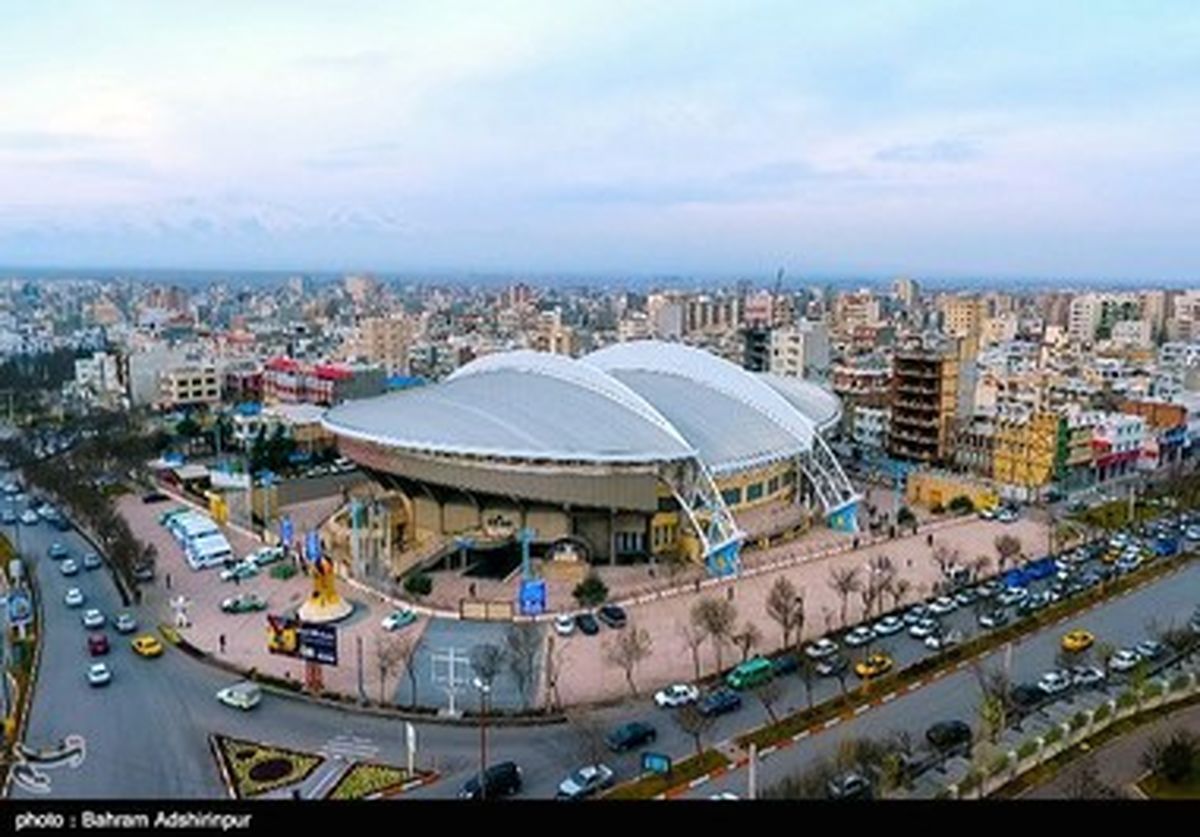 آماده سازی استادیوم برای لیگ ملت‌های والیبال جهان