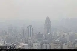 آلودگی هوای تهران در روز یکشنبه/تصاویر