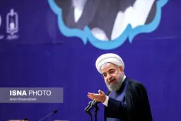 تصاویری از مراسم بزرگداشت فرزند امام با حضور روحانی، بیت امام، همسر آیت الله هاشمی و ...