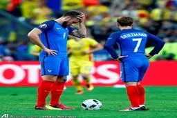 حواشی تصویری دیدار تیم های فوتبال فرانسه و رومانی