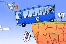 سقوط آقای خاص /کاریکاتور