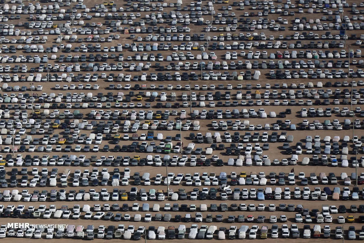 تصاویر هوایی از مرز های مهران و چزابه