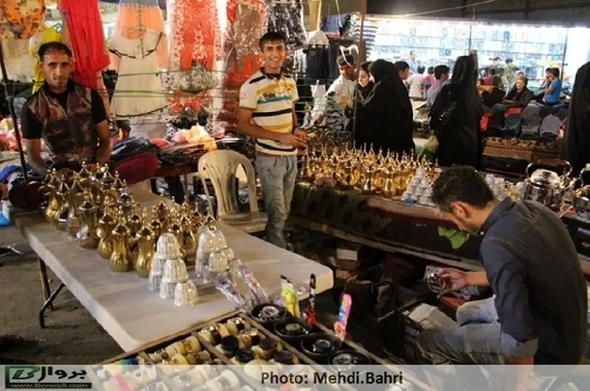 خرید شب عید فطر در اهواز/ عکس