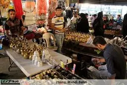 خرید شب عید فطر در اهواز/ عکس