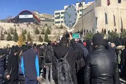 مهم/ تجمع دانشجویان علوم و تحقیقات آغاز شد + عکس