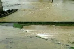 طغیان رودخانه ماسال / تصاویر