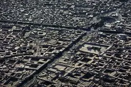 تصویر هوایی زیبا از شهر یزد/ عکس