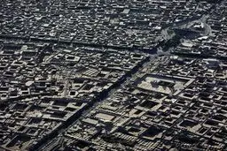تصویر هوایی زیبا از شهر یزد/ عکس