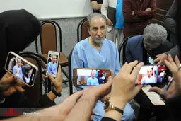 تصاویر: انتقال محمد علی نجفی به دادسرای امور جنایی