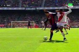 پنالتی آشکار روی سوارز که گرفته نشد (عکس)