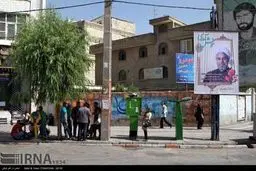 روایت تصویری آمادگی مردم غرب تهران برای میزبانی از هجدهمین سفر استانی روحانی