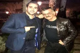 پوريا پورسرخ دركنار بازيگر و كارگردان پيشكسوت سينما و تلويزيون/عکس