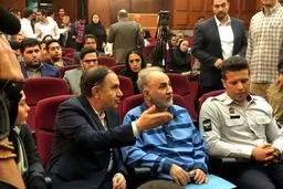 حضور پسر میترا استاد در دومین جلسه دادگاه محمدعلی نجفی
