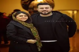 تصویری از محسن کیایی و همسرش