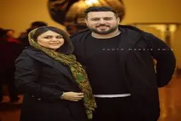 تصویری از محسن کیایی و همسرش