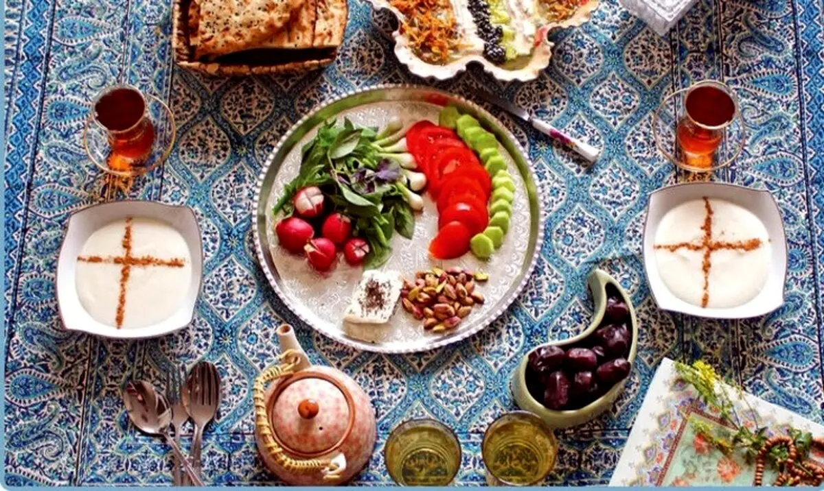 بهترین برنامه تغذیه ای در ماه مبارک رمضان