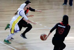 عکسی از مرحله حذفی لیگ برتر بسکتبال بانوان کشور‎