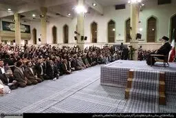 دیدار جمعی از مداحان اهل بیت با رهبر انقلاب به‌مناسبت ولادت حضرت زهرا (س) /گزارش تصویری