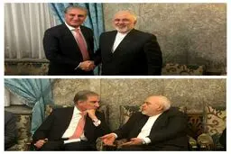 عکس / وزیران امور خارجه ایران و پاکستان در یک قاب