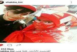 دختری 21 ساله که دربی را از نزدیک تماشا کرد+ عکس