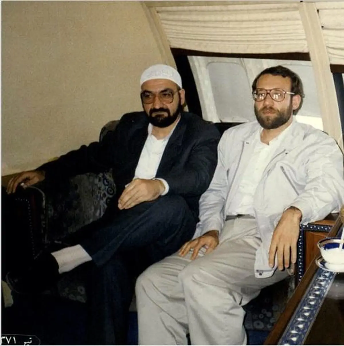 عکس دیده نشده از سفر لاریجانی و محسن رضایی به مکه