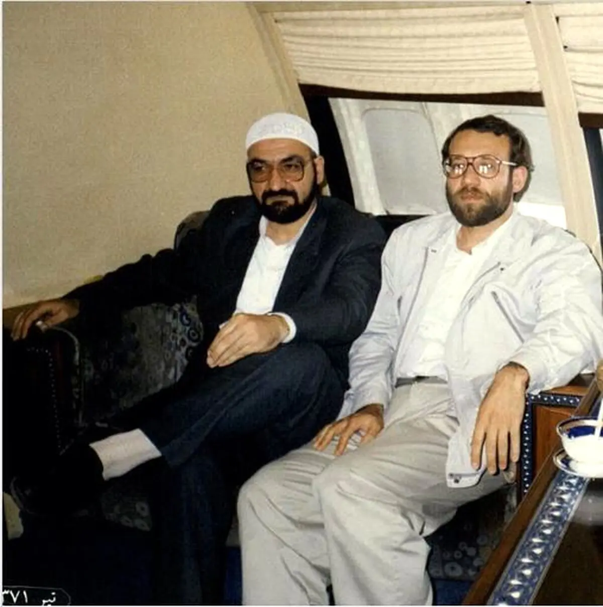 عکس دیده نشده از سفر لاریجانی و محسن رضایی به مکه