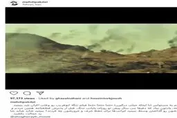 کنایه آقای بازیگر به مسئولان کشور/عکس