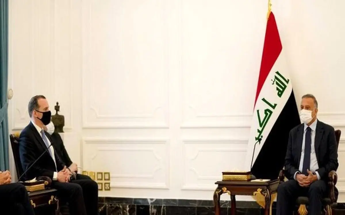 خروج نیروهای جنگی از عراق، از محورهای دیدار الکاظمی و هیئت آمریکایی