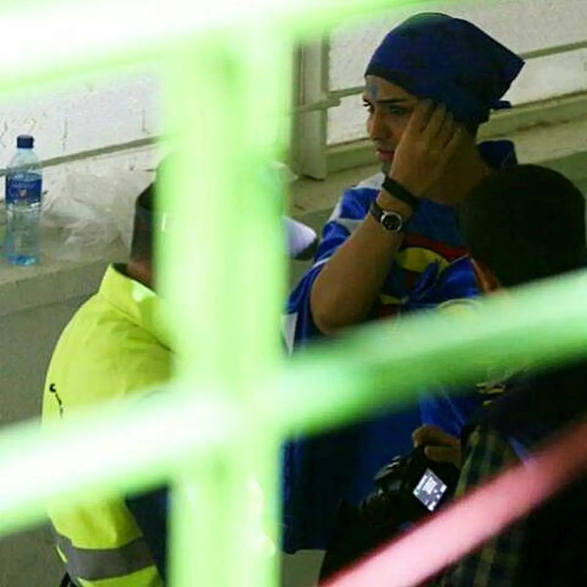 عکس/ دستگیری دختر استقلالی در آزادی