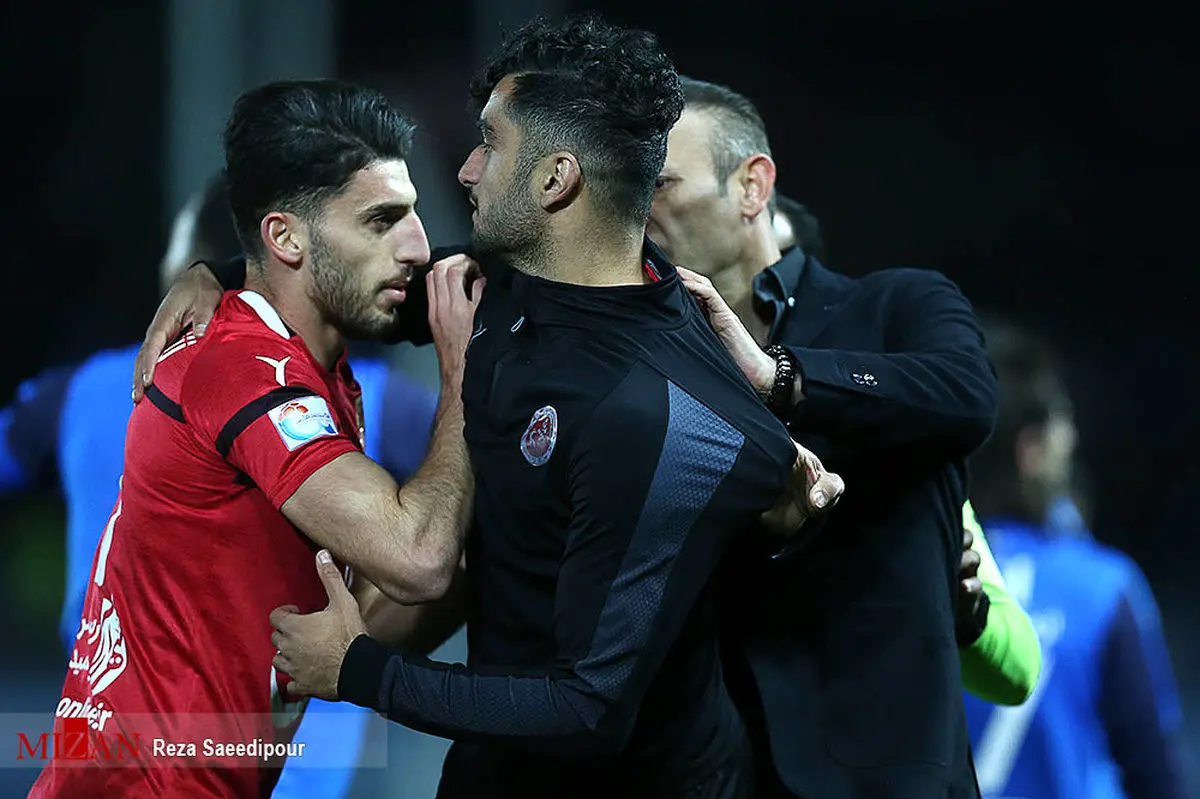 عکس/ حاشیه دیدار استقلال-پدیده