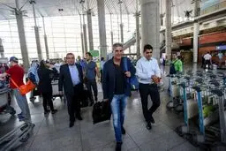 «کارلوس کی‌روش» ایران را ترک کرد/ عکس