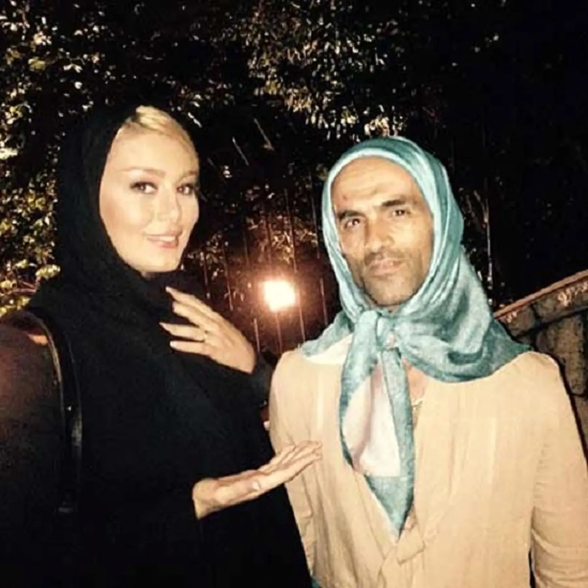 مردی که لباس‌های سحر قریشی را می‌پوشد! +عکس