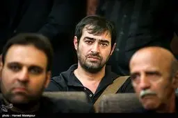 شهاب حسینی در مراسم ختم مرحومه صدیقه حکمت/ عکس